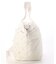 BUCKET TOTE W PEARLS2 サンドバーパール