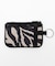 KEY CARD HOLDER ラフィアゼブラ