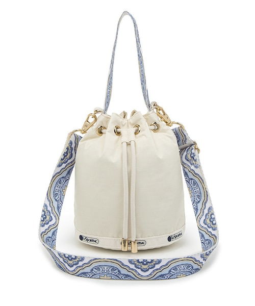 DRAWSTRING BUCKET XBODY サンドヴォヤージュ｜レスポートサックの