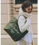 LARGE 2 WAY TOTE ２ウェイダークオリーブスクリプト