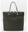 LARGE 2 WAY TOTE ２ウェイダークオリーブスクリプト