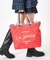 LARGE 2 WAY TOTE ２ウェイロージーレッドスクリプト