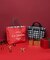 LARGE 2 WAY TOTE ２ウェイロージーレッドスクリプト