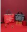 LARGE 2 WAY TOTE ２ウェイロージーレッドスクリプト