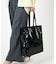 LG BOOK TOTE ブラックシャイン