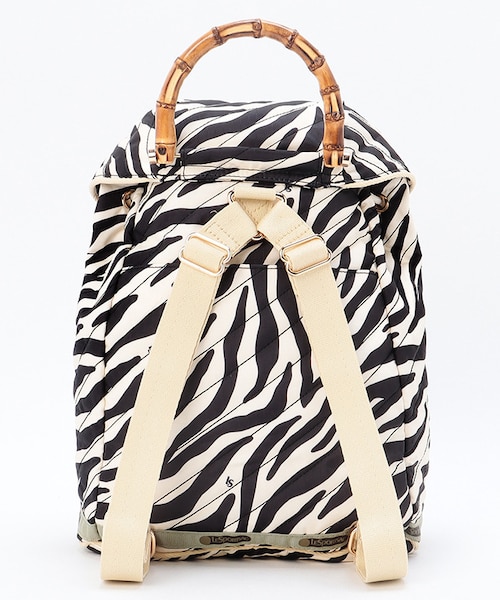 QUILT BAMBOO BACKPACK エクリュゼブラ｜レスポートサックの