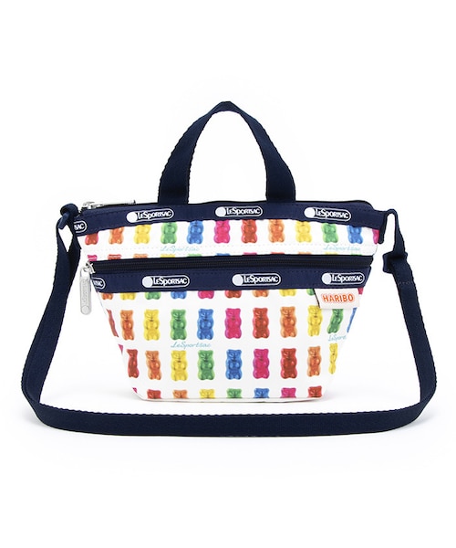 MINI CROSSBODY ハリボーゴールドベアーズネイビー｜レスポートサック