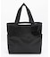 LG REVERSIBLE TOTE 2ウェイブラックシャイン/メレンゲ