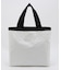 LG REVERSIBLE TOTE 2ウェイブラックシャイン/メレンゲ
