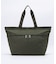 CARLIN ZIP TOP TOTE BAG ダークオリーブ　