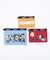 WRISTLET POUCH SET ピーナッツギャング3ポーチセット