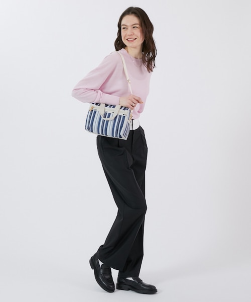 EVERYDAY SM SATCHEL ブリーズストライプ｜レスポートサックの