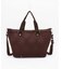 QUILT ZIP TOTE チョコレートブラウンキルト