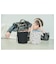 MED BELT HANDLE TOTE シャドウブラック