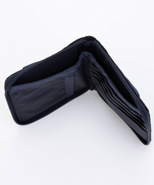 COMPACT ZIP WALLET ディープシーブルー｜レスポートサックの