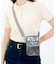 MINI PHONE BAG ガンメタルグレーシャイン