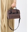 SQUARE TH CROSSBODY アップタウンダークチョコ/ブラック
