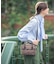SQUARE TH CROSSBODY アップタウンダークチョコ/ブラック