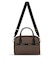 SQUARE TH CROSSBODY アップタウンダークチョコ/ブラック