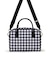 SQUARE TH CROSSBODY アップタウンギンガム/ブラック