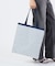 LARGE EMERALD TOTE マリンロゴボーダー