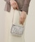 2WAY CHAIN MINI BAG コズミックシルバー