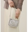 2WAY CHAIN MINI BAG コズミックシルバー