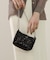 2WAY CHAIN MINI BAG コズミックブラック