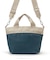 SMALL BUCKET TOTE ブルーインディゴ/ベージュ