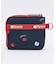 SLIM WALLET レッドデリシャスネイビー/レッド