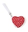 HEART WRISTLET レッドミニハーツホワイト