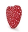 HEART WRISTLET レッドミニハーツホワイト