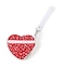 HEART WRISTLET レッドミニハーツホワイト