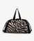 E/W CITY DRAWSTRING BAG  アップタウンラフィアゼブラ/ブラック