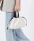E/W CITY DRAWSTRING BAG  アップタウンパールシャイン/ブラック