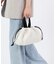 E/W CITY DRAWSTRING BAG  アップタウンパールシャイン/ブラック
