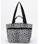 TWO HANDLE ZIP TOTE ニュートラルレオパード