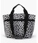 TWO HANDLE ZIP TOTE ニュートラルレオパード