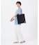 LARGE EMERALD TOTE テトリスハートエンブロイダリートート