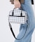 SQUARE TH CROSSBODY アップタウンモノチェック/ブラック