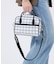 SQUARE TH CROSSBODY アップタウンモノチェック/ブラック