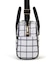 SQUARE TH CROSSBODY アップタウンモノチェック/ブラック