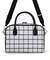 SQUARE TH CROSSBODY アップタウンモノチェック/ブラック