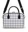 SQUARE TH CROSSBODY アップタウンモノチェック/ブラック