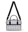 SQUARE TH CROSSBODY アップタウンモノチェック/ブラック