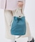 CONVERTIBLE BUCKET BAG ブルーインディゴ/ベージュ