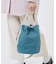 CONVERTIBLE BUCKET BAG ブルーインディゴ/ベージュ