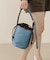 MED BELT DRAWST TOTE コズミックスカイデニム