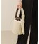 MED BELT DRAWST TOTE エクリュムーンラフィア