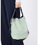 CONVERTIBLE BUCKET BAG フロスティグリーン/サンダー